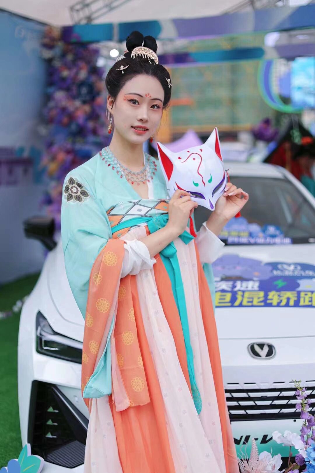 一起作车模 長安汽車 大唐 漢服专场