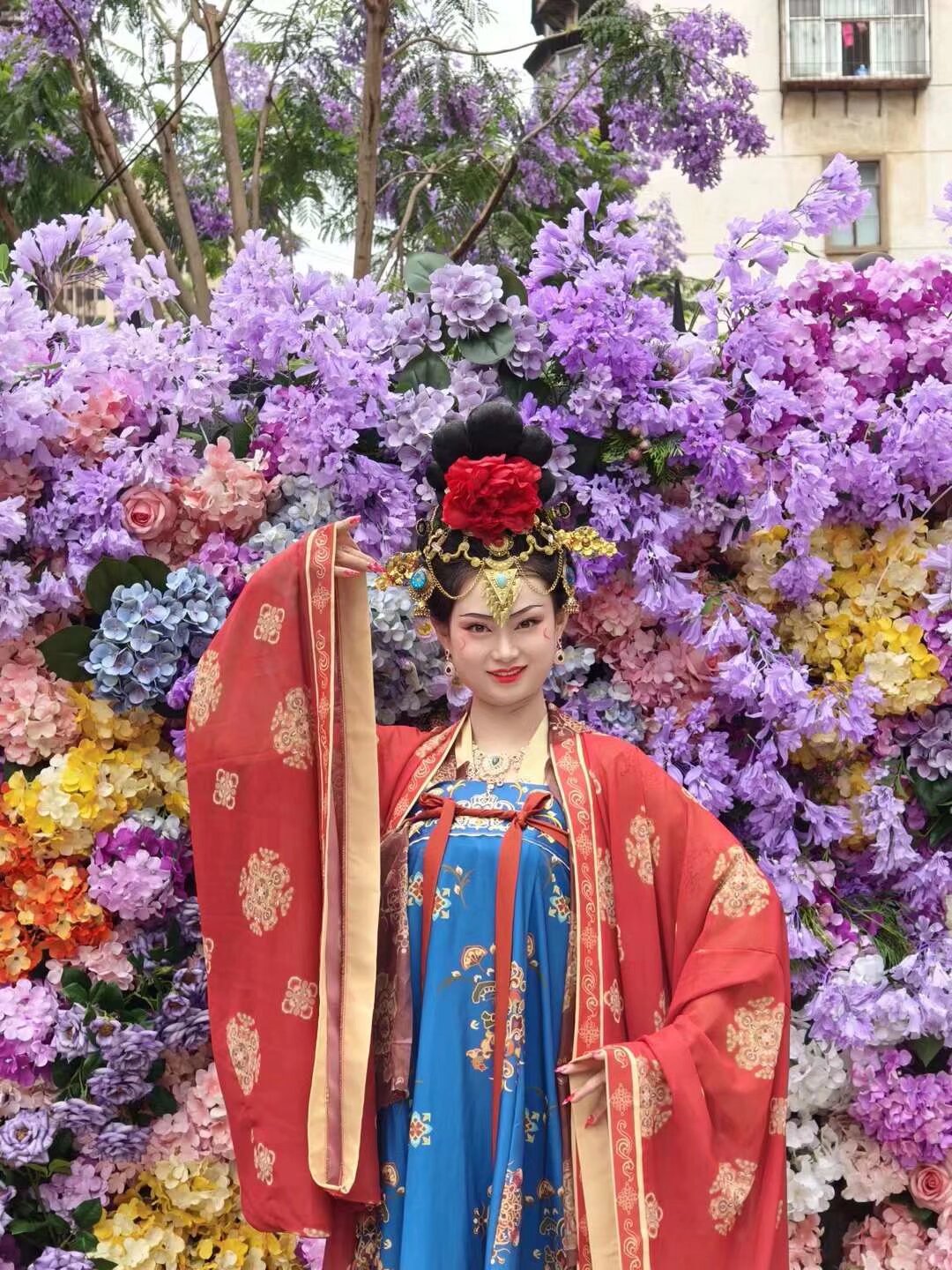 一起作车模 長安汽車 大唐 漢服专场