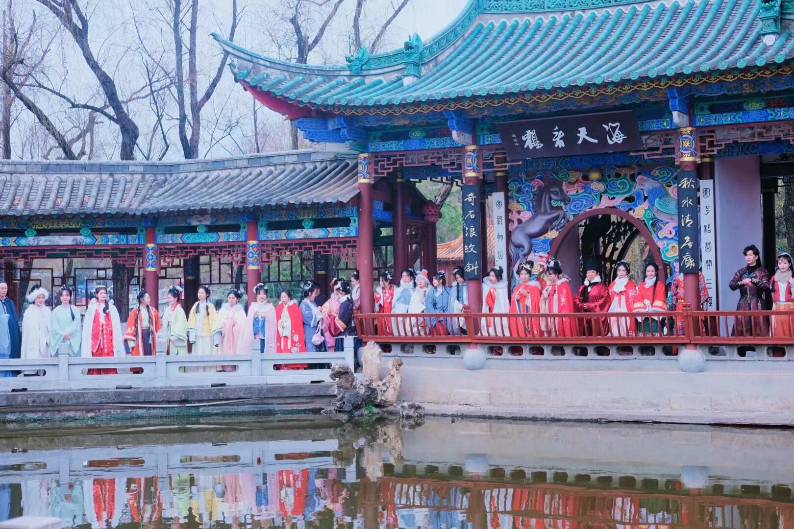 汉服巡游 初五一月26日 翠湖新春旅游文化节汉服巡游 费用100日结 还有最后三个名额 要求大漂亮