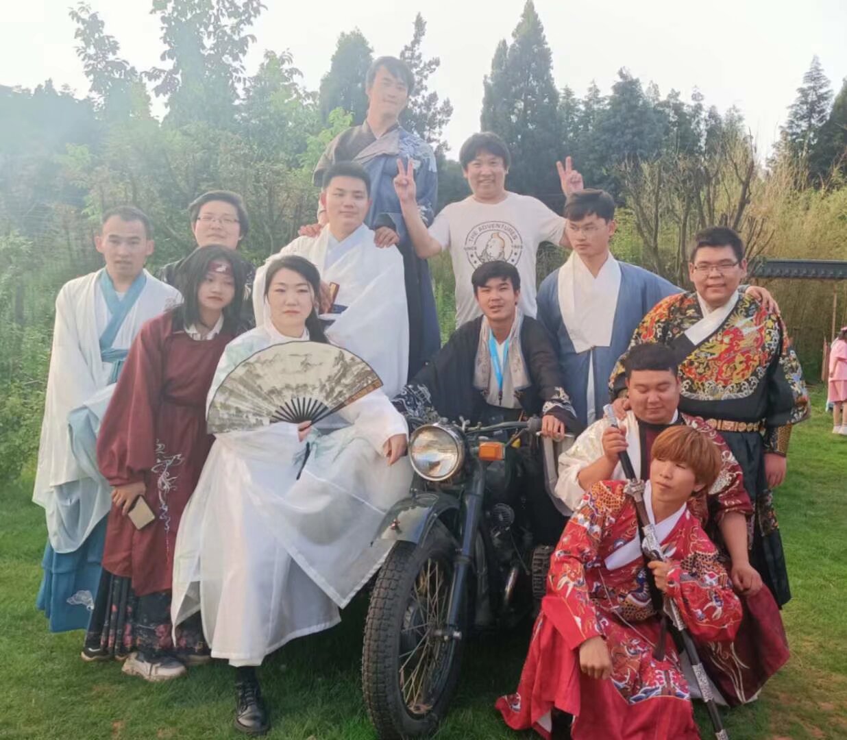 哈哈哈哈哈 汉服一日游